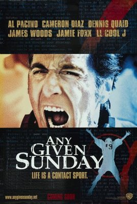 unknown Any Given Sunday movie poster