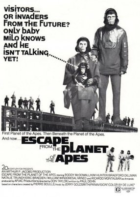 unknown Escape from the Planet of the Apes movie poster