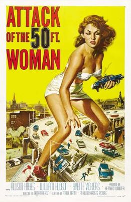 unknown Attack of the 50 Foot Woman movie poster