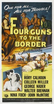 unknown Four Guns to the Border movie poster