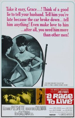 unknown A Rage to Live movie poster