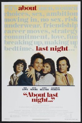 unknown About Last Night... movie poster