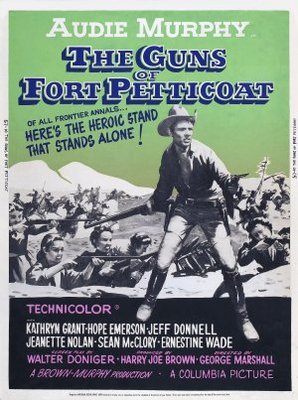 unknown The Guns of Fort Petticoat movie poster