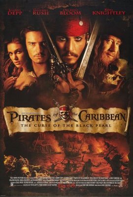unknown Pirates of the Caribbean: The Curse of the Black Pearl movie poster
