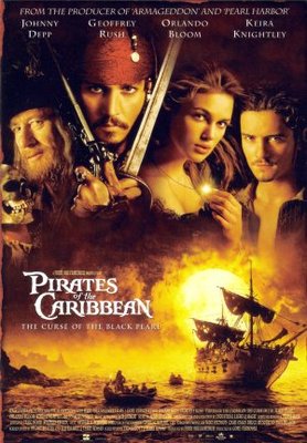 unknown Pirates of the Caribbean: The Curse of the Black Pearl movie poster