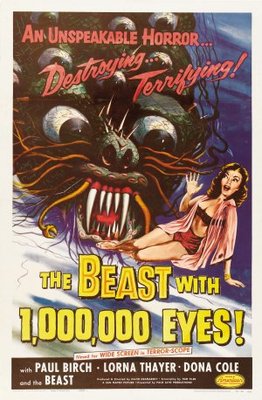unknown The Beast with a Million Eyes movie poster