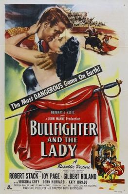 unknown Bullfighter and the Lady movie poster