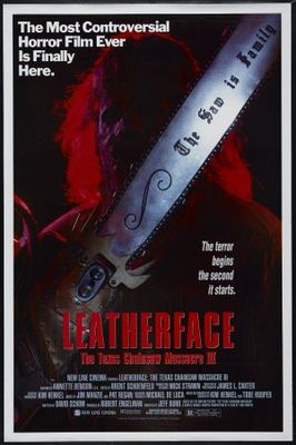 unknown Leatherface: Texas Chainsaw Massacre III movie poster