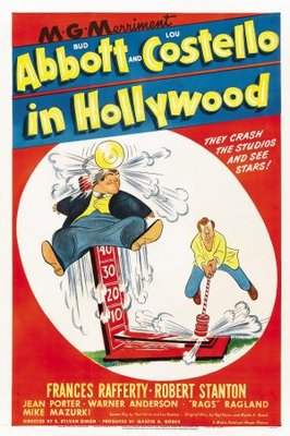 unknown Abbott and Costello in Hollywood movie poster