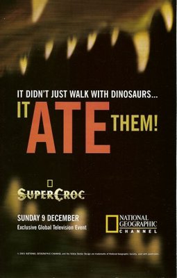 unknown SuperCroc movie poster