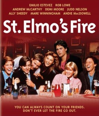 unknown St. Elmo's Fire movie poster
