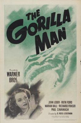 unknown The Gorilla Man movie poster