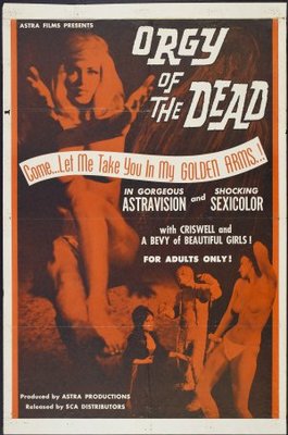 unknown Orgy of the Dead movie poster