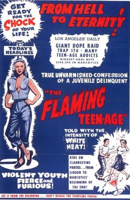 unknown The Flaming Teen-Age movie poster