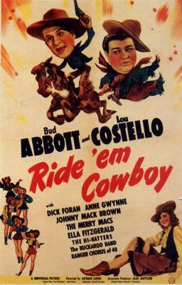 unknown Ride 'Em Cowboy movie poster