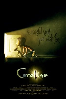 unknown Coraline movie poster