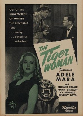 unknown The Tiger Woman movie poster