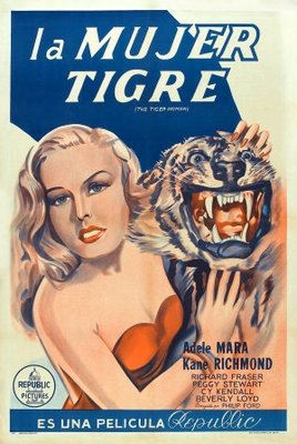 unknown The Tiger Woman movie poster