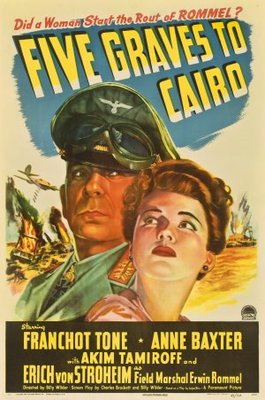 unknown Five Graves to Cairo movie poster