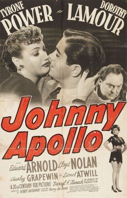 unknown Johnny Apollo movie poster