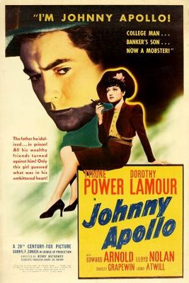 unknown Johnny Apollo movie poster