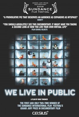 unknown We Live in Public movie poster