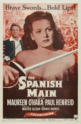 unknown The Spanish Main movie poster