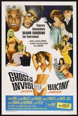 unknown The Ghost in the Invisible Bikini movie poster