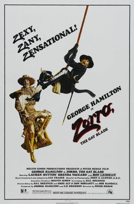 unknown Zorro, the Gay Blade movie poster