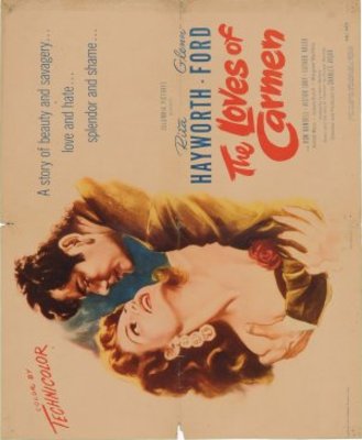 unknown The Loves of Carmen movie poster