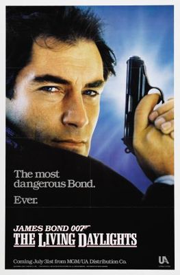 unknown The Living Daylights movie poster