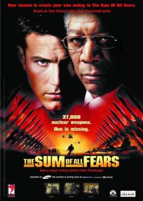 unknown The Sum Of All Fears movie poster