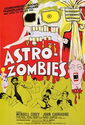 unknown The Astro-Zombies movie poster