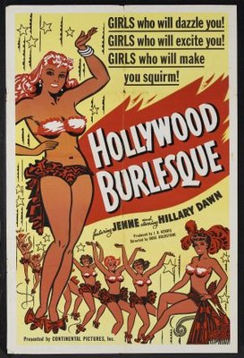unknown Hollywood Burlesque movie poster