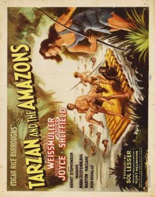unknown Tarzan and the Amazons movie poster