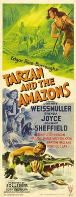 unknown Tarzan and the Amazons movie poster