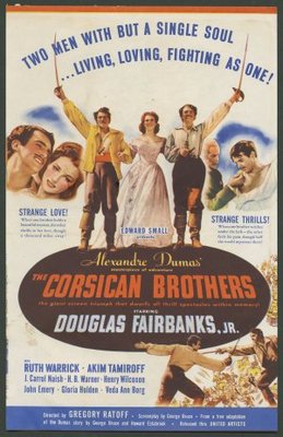 unknown The Corsican Brothers movie poster