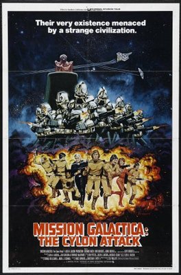 unknown Mission Galactica: The Cylon Attack movie poster