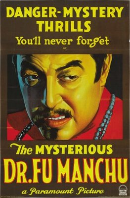 unknown The Mysterious Dr. Fu Manchu movie poster