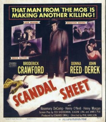 unknown Scandal Sheet movie poster