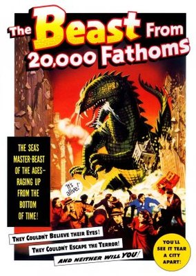 unknown The Beast from 20,000 Fathoms movie poster