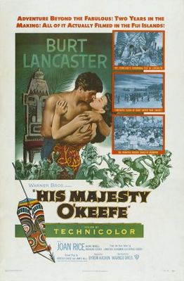unknown His Majesty O'Keefe movie poster