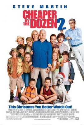 unknown Cheaper by the Dozen 2 movie poster