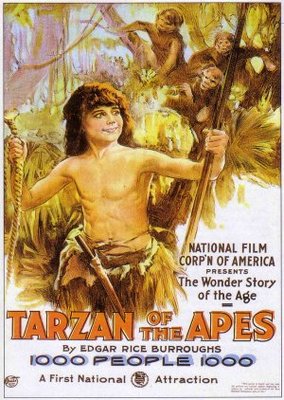 unknown Tarzan of the Apes movie poster