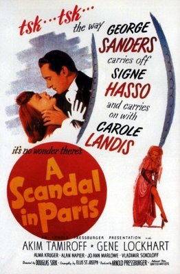 unknown A Scandal in Paris movie poster