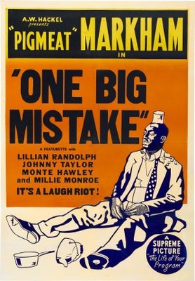 unknown One Big Mistake movie poster