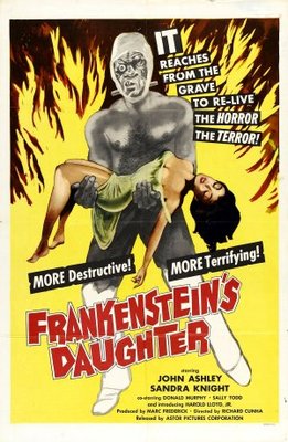 unknown Frankenstein's Daughter movie poster