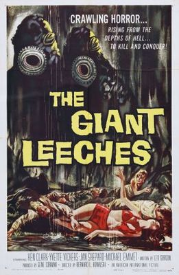 unknown Attack of the Giant Leeches movie poster