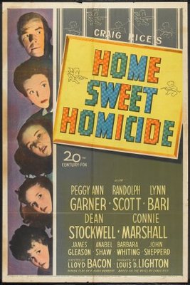 unknown Home, Sweet Homicide movie poster