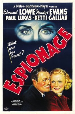 unknown Espionage movie poster